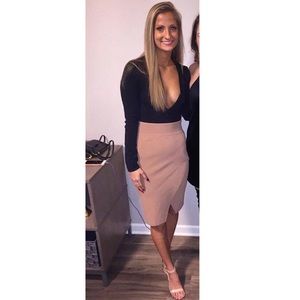 Kendal and Kylie asymmetrical skirt